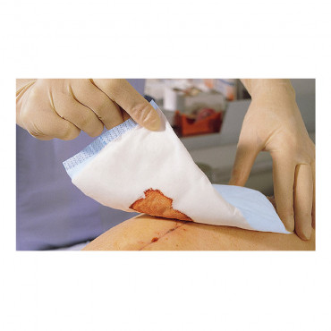 ZETUVIT, Comprese Absorbante cu Invelis de Material Netesut, Sterile