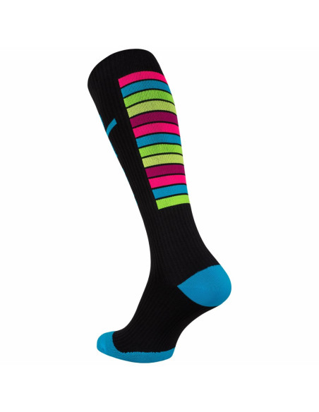 Șosete de compresie lungi Eleven Stripe Black