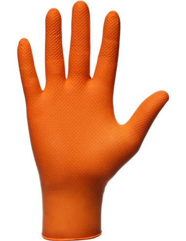 Gogrip Orange - Manusi nitril Heavy-duty - 50...