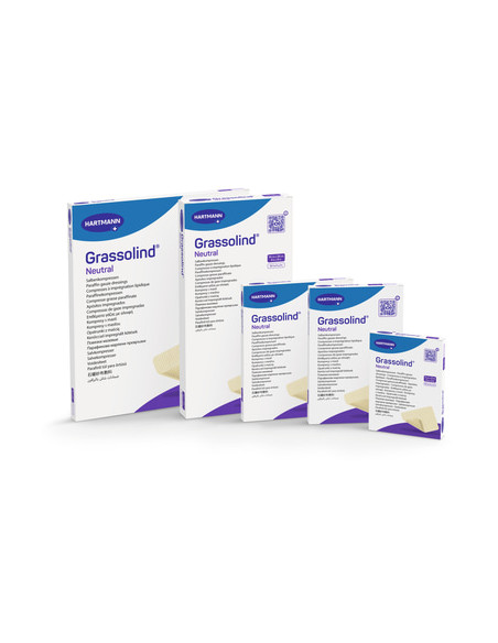GRASSOLIND Neutral, Comprese impregnate cu unguent neutru,