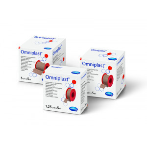 OMNIPLAST Plasture pentru fixare pe suport textil, Hartmann