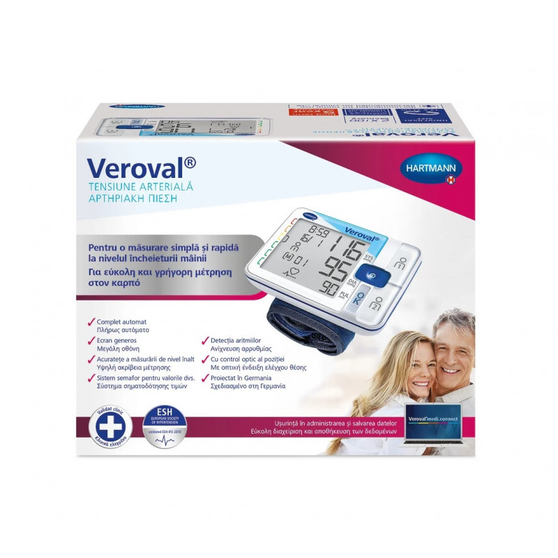 Veroval, Tensiometru digital pentru incheietura...
