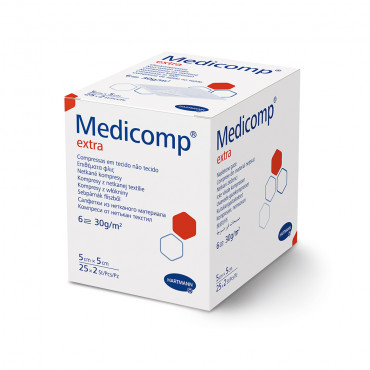 MEDICOMP Extra, Comprese din Material Netesut, Nesterile