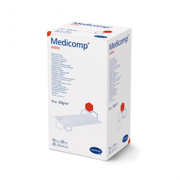 MEDICOMP Extra, Comprese din Material Netesut, Nesterile