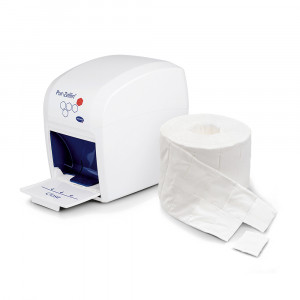 PUR-ZELLIN Cutie, Dispenser din Plastic pentru Tampoane PUR-ZELLIN