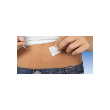 SOFT-ZELLIN-C Tampoane Impregnate cu Alcool Izopropilic, 60 x 30 mm